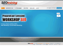 Tablet Screenshot of 2011.seotraining.it